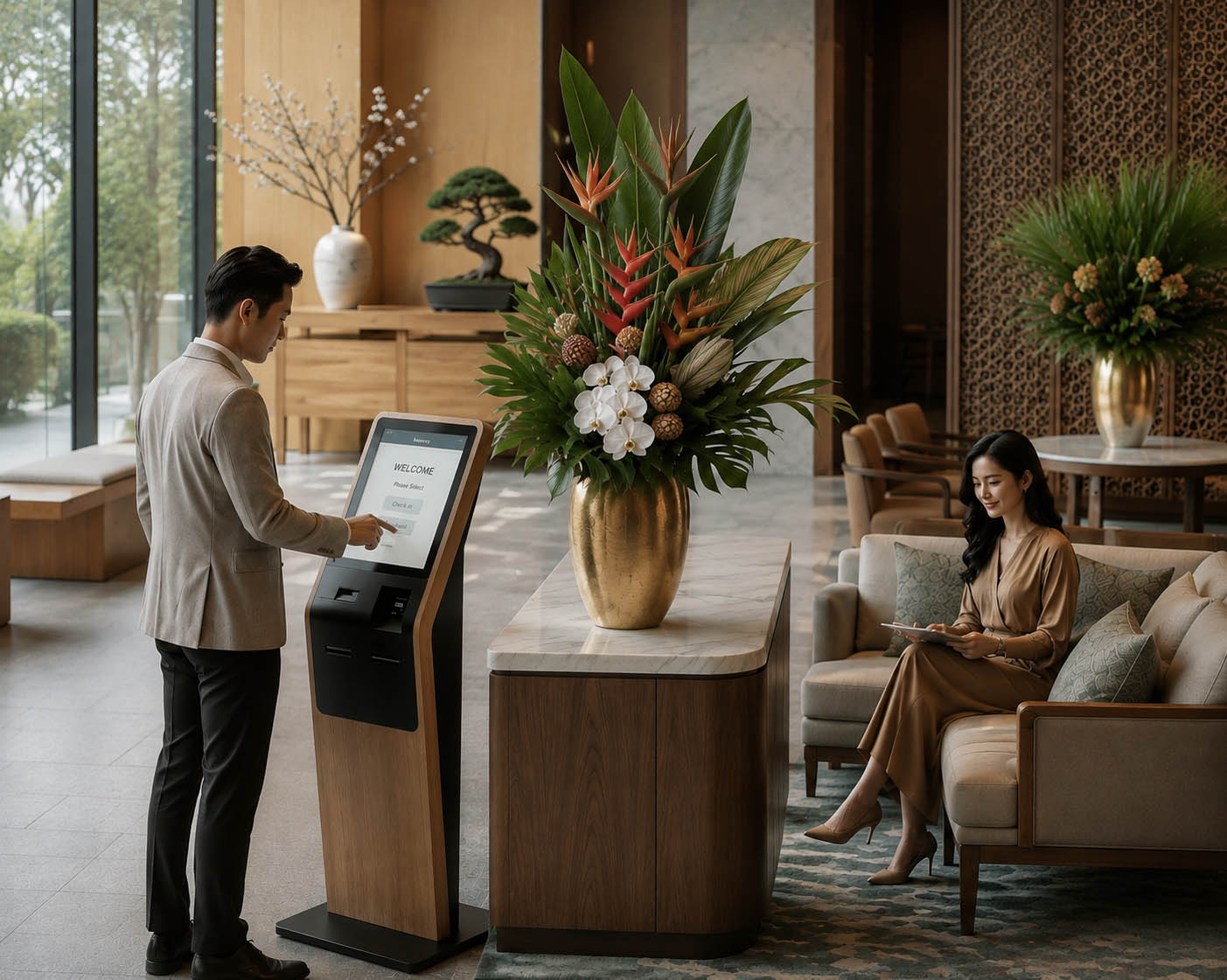 Trend Lobby Floral 2026: Dari Minimalis Japandi hingga Tropical Luxe